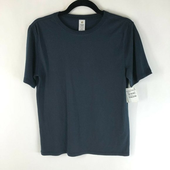 Tucker + Tate Sleepwear Boys T Shirt Top Short Sleeve Crew Neck Navy Blue XL - Picture 1 of 4